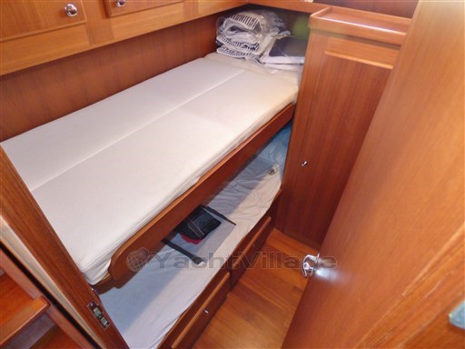 cabina ospiti con letti a castello