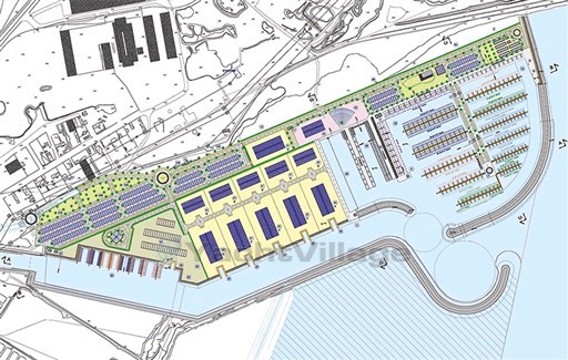 Layout marina