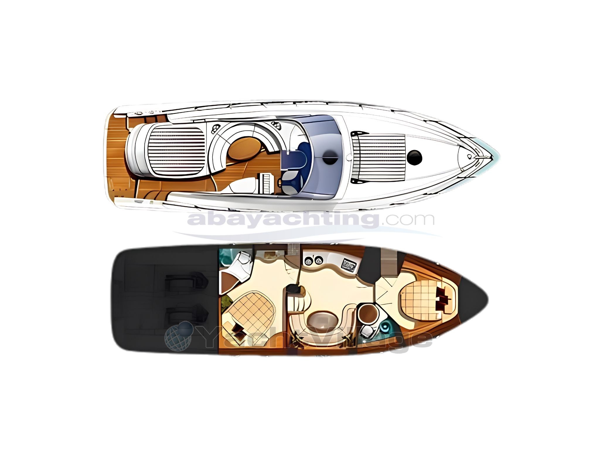 Abayachting Gobbi Atlantis 47 usata-second hand layout