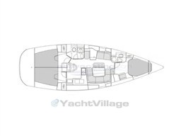 Abayachting Jeanneau Sun Odyssey 43 usata-second hand layout