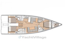 Layout Beneteau Oceanis 54