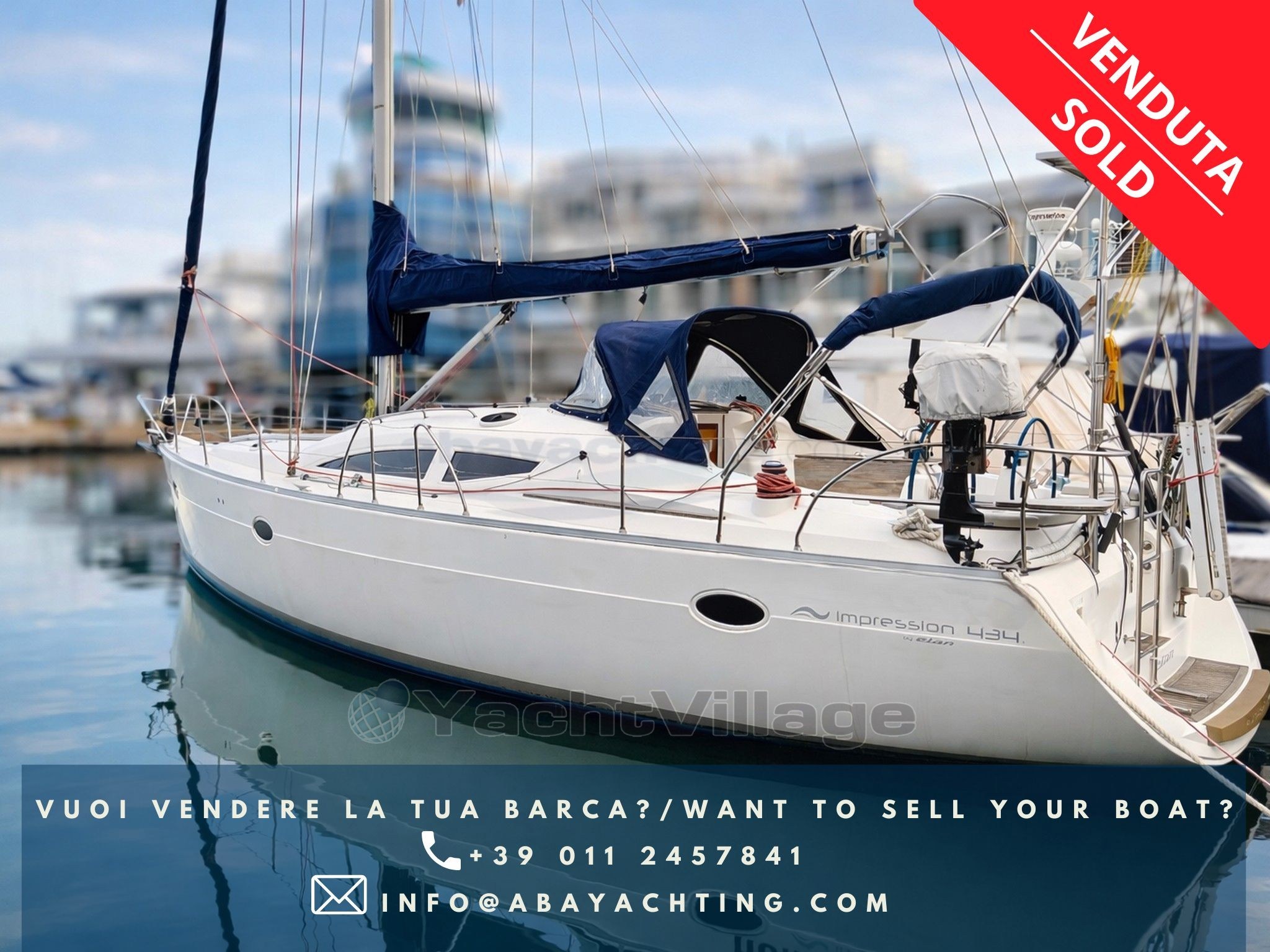 Abayachting Elan 434 Impression usato-second hand venduto