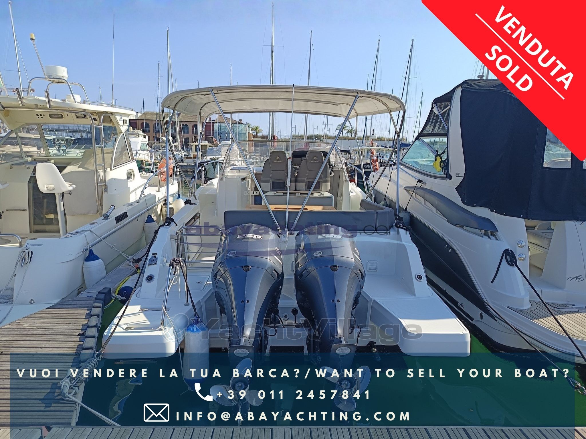 Abayachting Jeanneau Cap Camarat 9.0 wa usata-second hand venduto