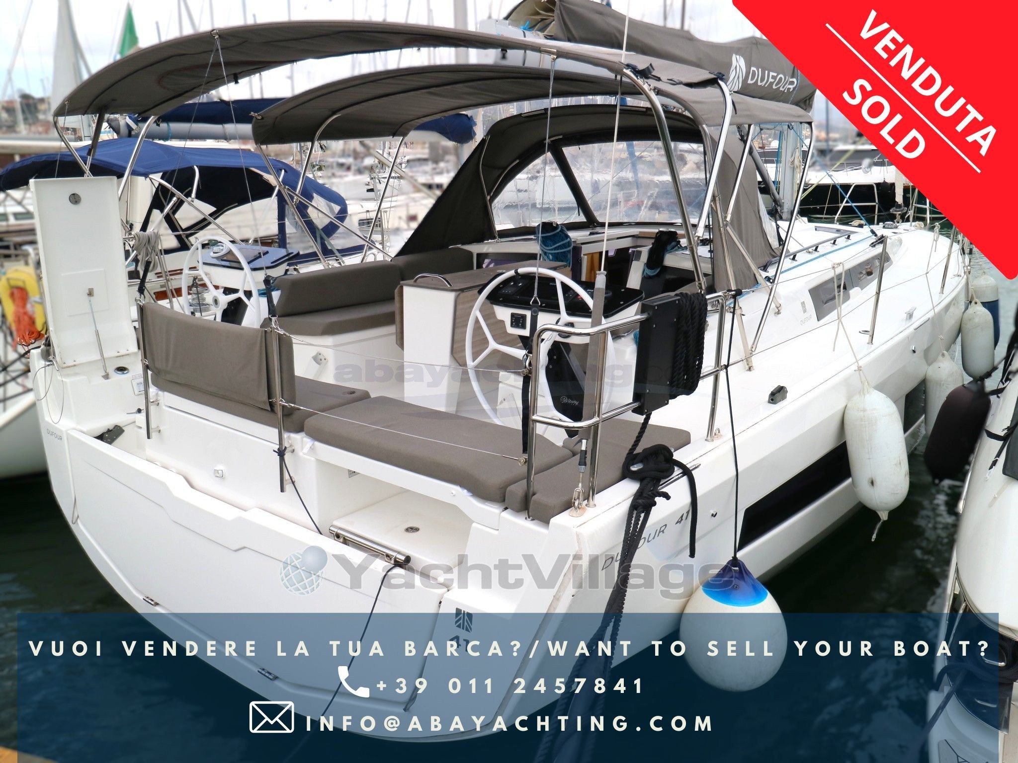 Abayachting Dufour 41 seconda mano usato venduta sold