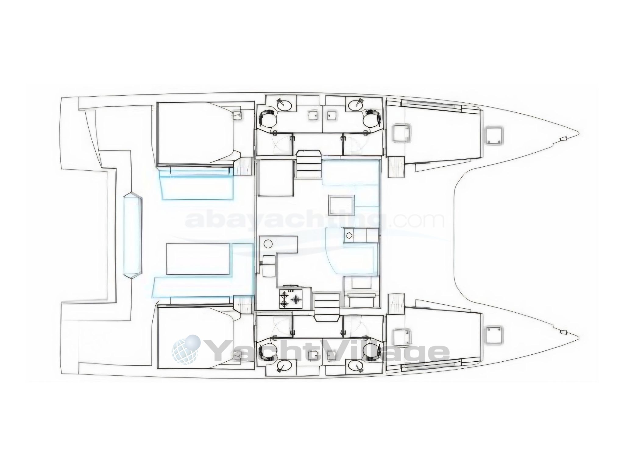 Abayachting Bavaria Nautitech 46 Fly usata-second hand 36