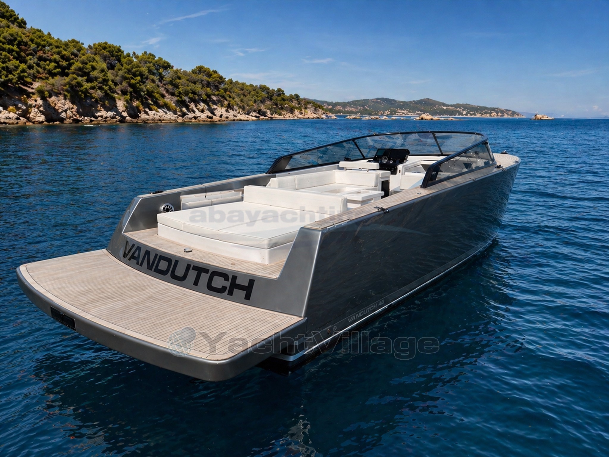 Abayachting Van Dutch 48 scafo grigio