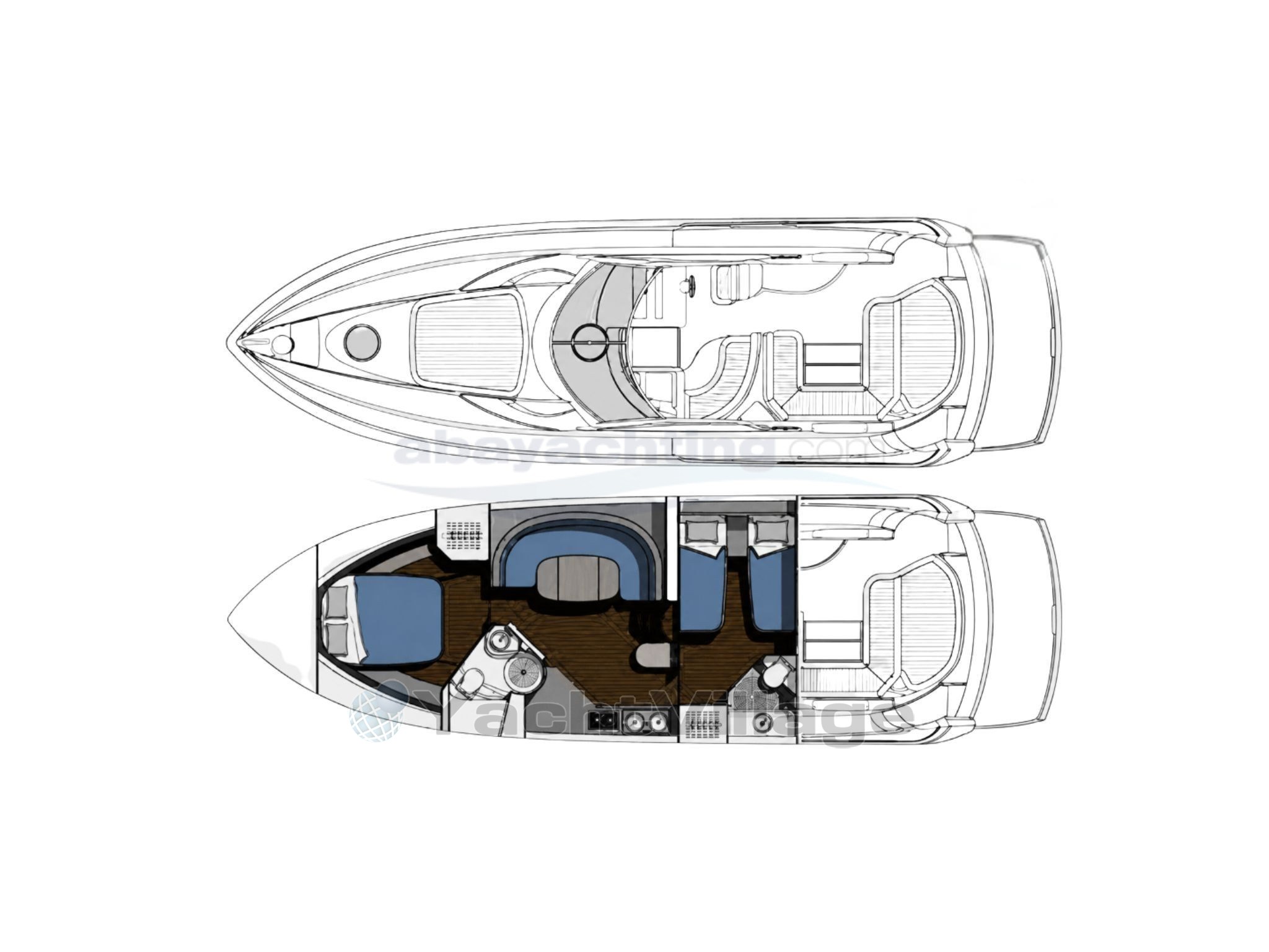 Abayachting Sunseeker 47 Portofino HT 16