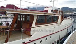 Gentleman yacht berthed