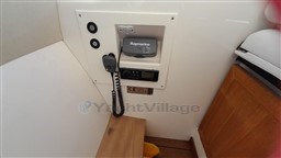 Control panel with Raymarine equipment on a 2013 Rio Yachts Rio 36.