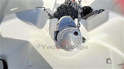 Anchor windlass on 2008 Jeanneau Cap Camarat 755 WA boat deck.