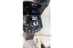 Control panel of 2022 Beneteau Antares 8 Fishing boat with Zipwake system.