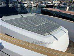 2023 Pardo Yachts 38 with sleek deck design at marina.
