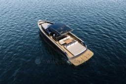 2026 Pardo Yachts 43 luxury yacht cruising on open water.