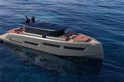 Luxury yacht Pardo GT65 2026 on open sea.