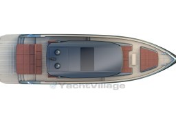 Top view of Pardo Yachts GT65, 2026 model.