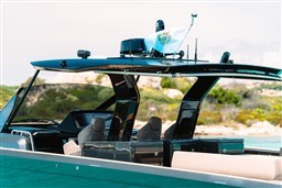 2025 Pardo Yachts 50 luxury yacht with sleek design and modern features.