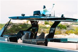 2025 Pardo Yachts 50 luxury yacht with sleek design and modern features.