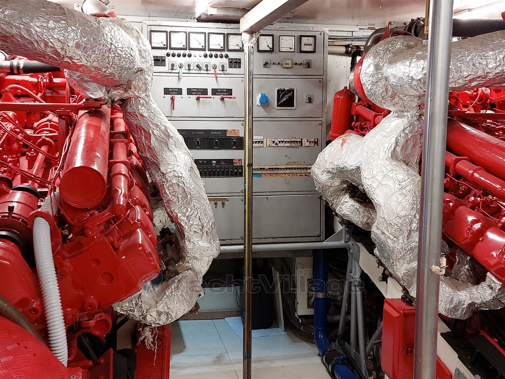 Picchiotti 68, Cabanon, sala macchine