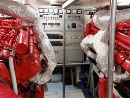 Picchiotti 68, Cabanon, sala macchine