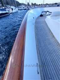 Picchiotti 68, Cabanon, dettagli teak e falchetta