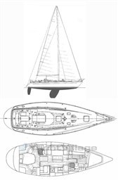 Grand Soleil 45 Layout