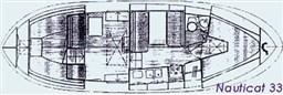 Nauticat 33 _ Layout