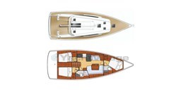 Beneteau Oceanis 41.1 Layout