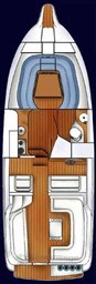 Marex 290 Sun Cruiser_Layout