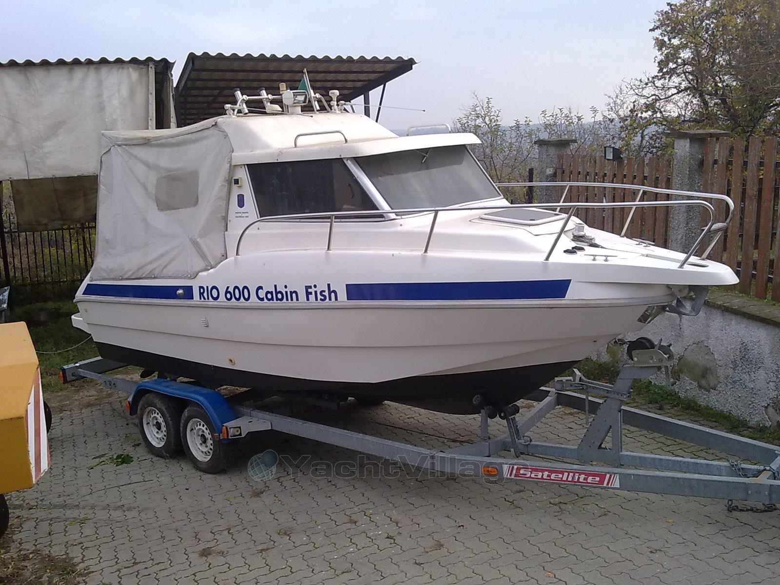 Rio Yachts 600 Cabin Fish Preowned Motorboat For Sale In Piemonte