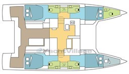 Nautitech 46 Fly depliant 20 4 c. 4t. 1 marinaio