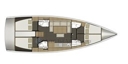 Dufour 460 depliant 20 4 Cab. + 2 T.