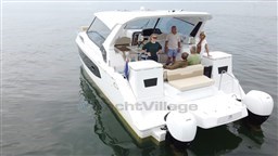 Aquila 36 Sport aft view