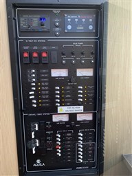 Aquila 36 Sport electrical panel