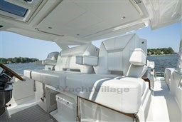 Tiara 43LS helm seats
