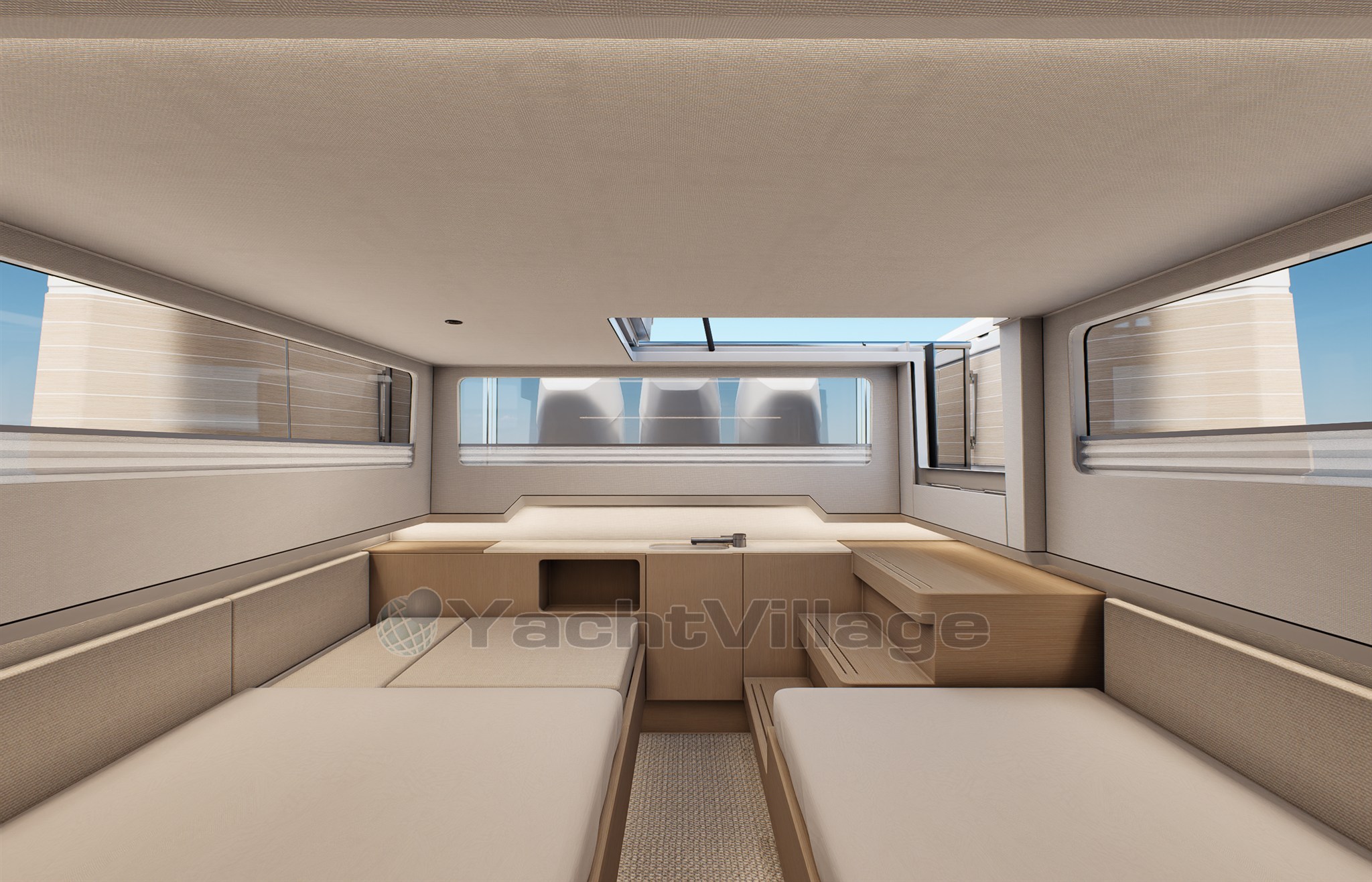 {I}Aft cabin