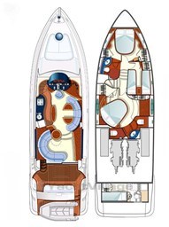 Azimut 55 fly layout