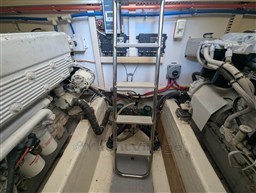 Sabre 42 Express engine room