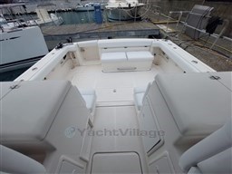 Tiara 3500 Open Sampei cockpit view