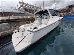 Tiara 3500 Open Sampei aft profile