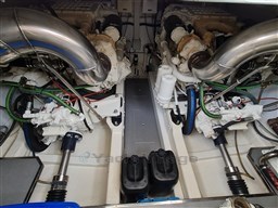 Uniesse 55 MY, engine room