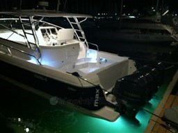 Intrepid 475 SY night view