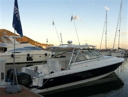 Intrepid 475 SY aft profile 2
