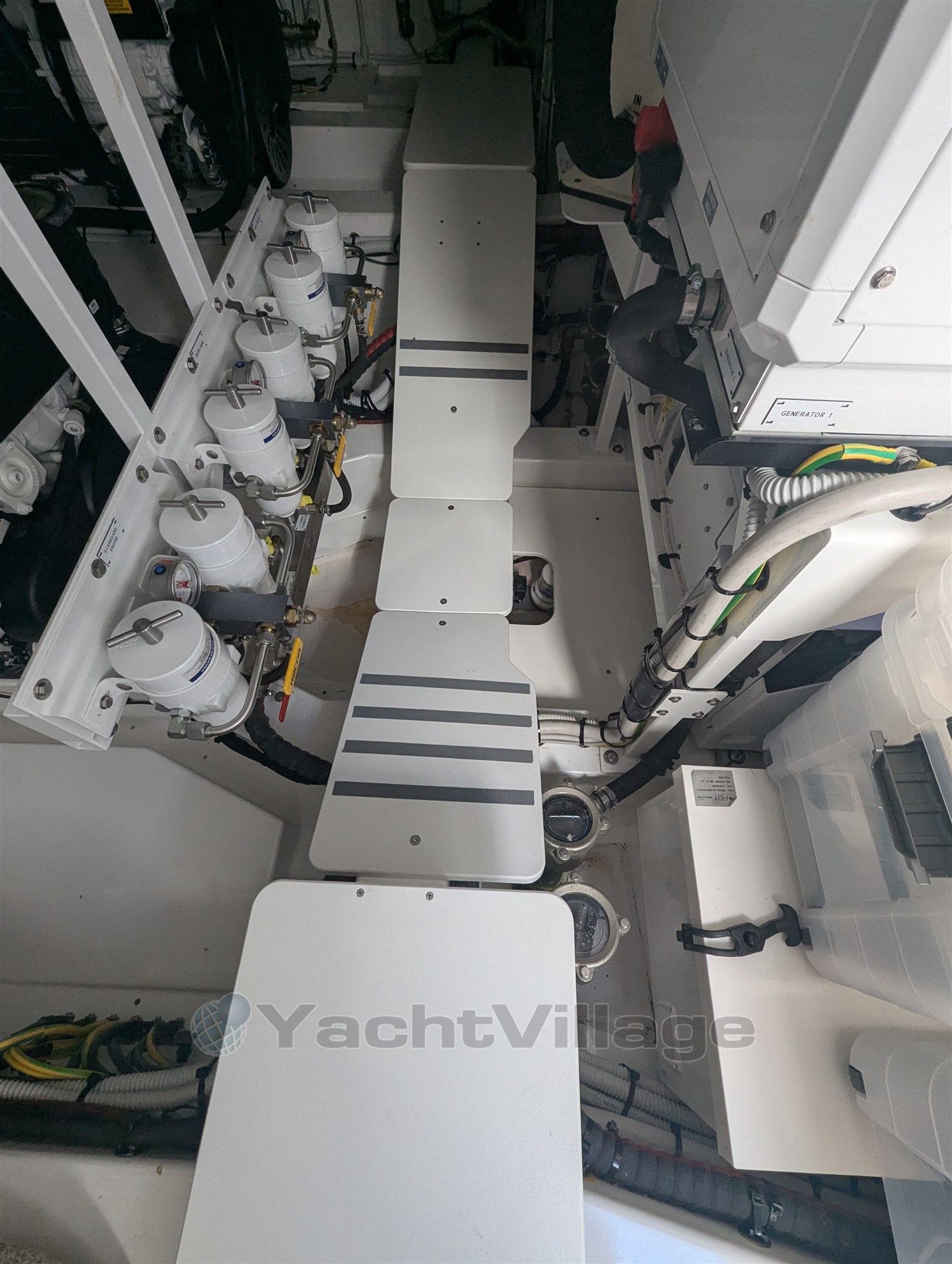 {I}Engine room detail