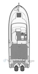 Edgewater 265 Express layout