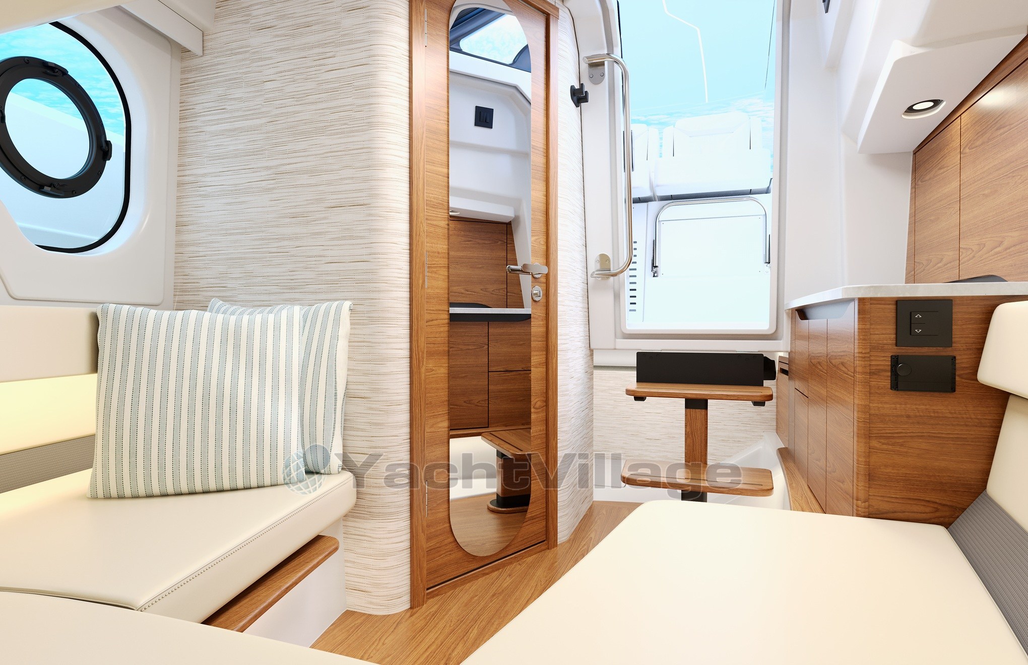 {I}Interior view