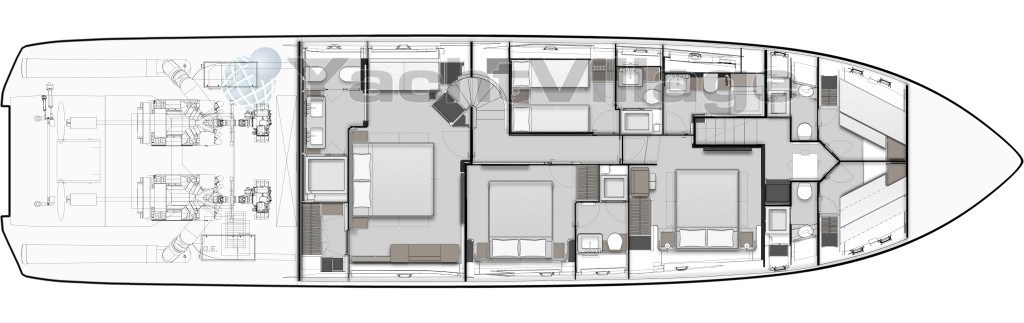 {L}Lower deck