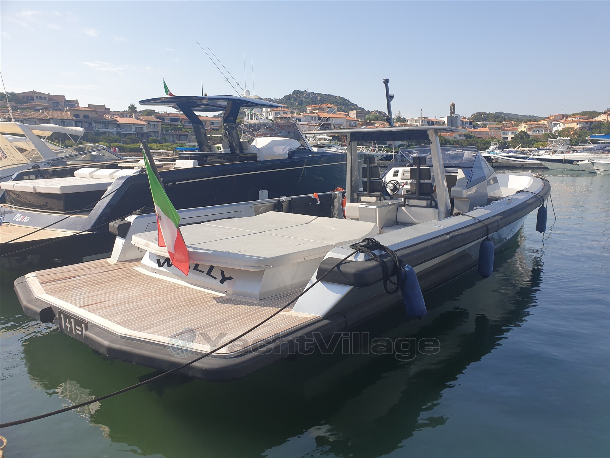 Aft view