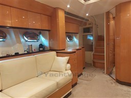 Sarnico 60 RiAl dinette and galley