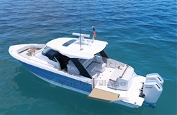 Tiara 39LS aerial view