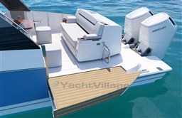 Tiara 39LS cockpit terrace